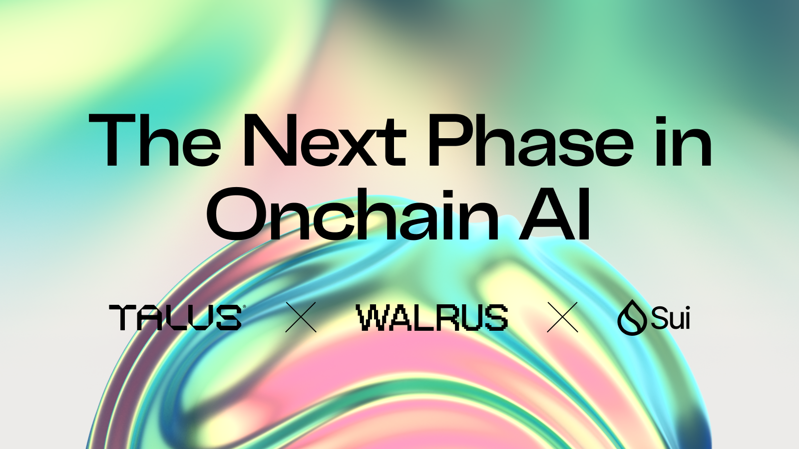 Talus x Sui x Walrus: The Next Phase in Onchain AI